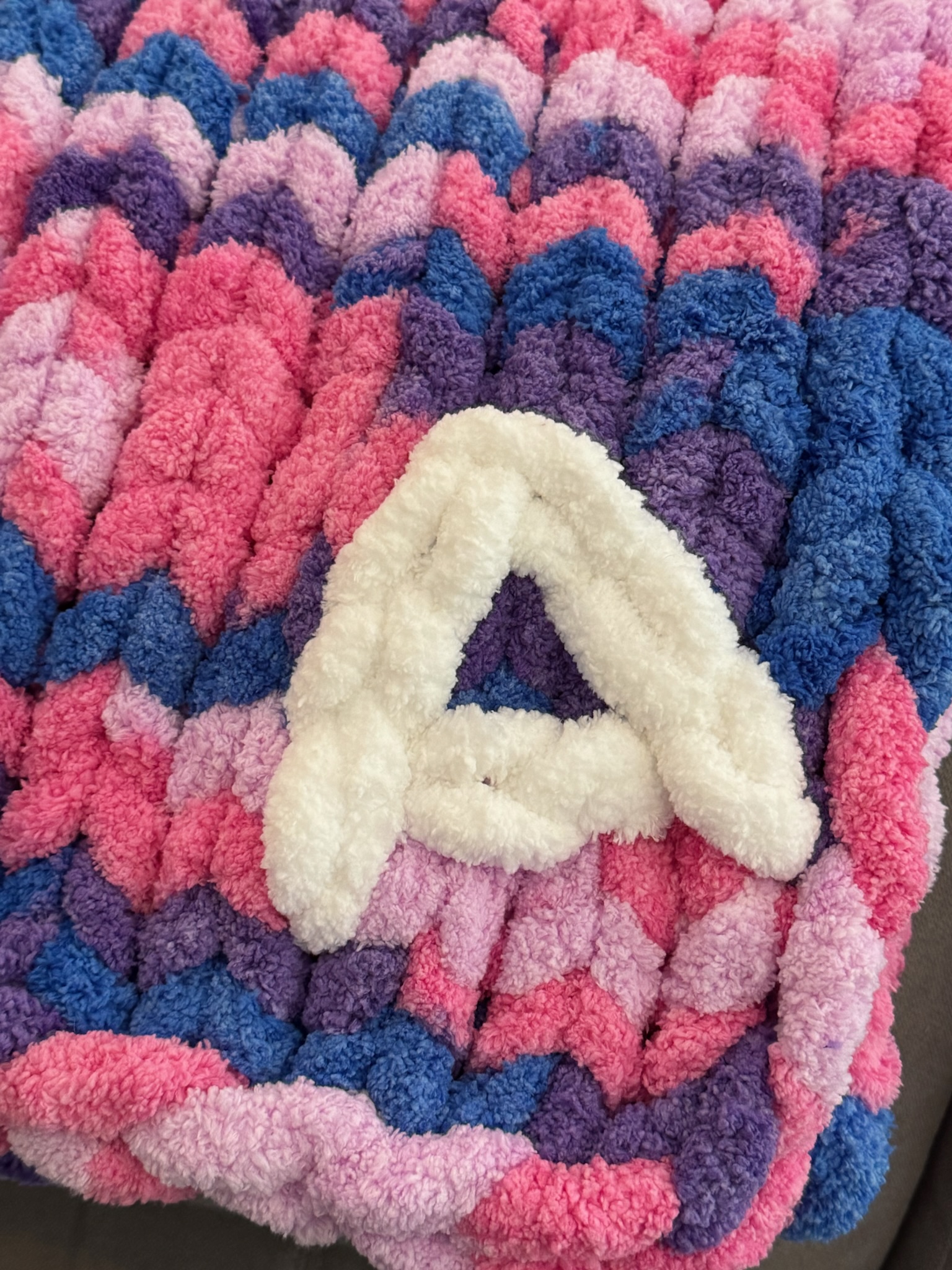 Custom chunky knit creation