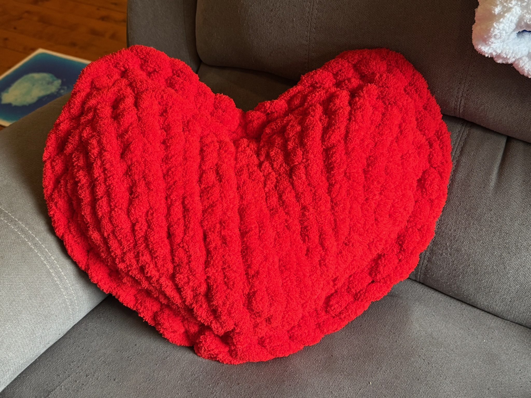 Custom chunky knit creation