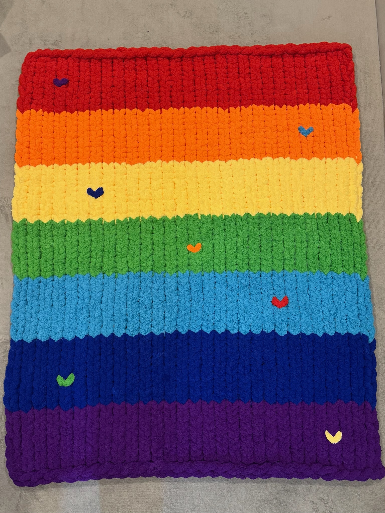 Custom chunky knit creation