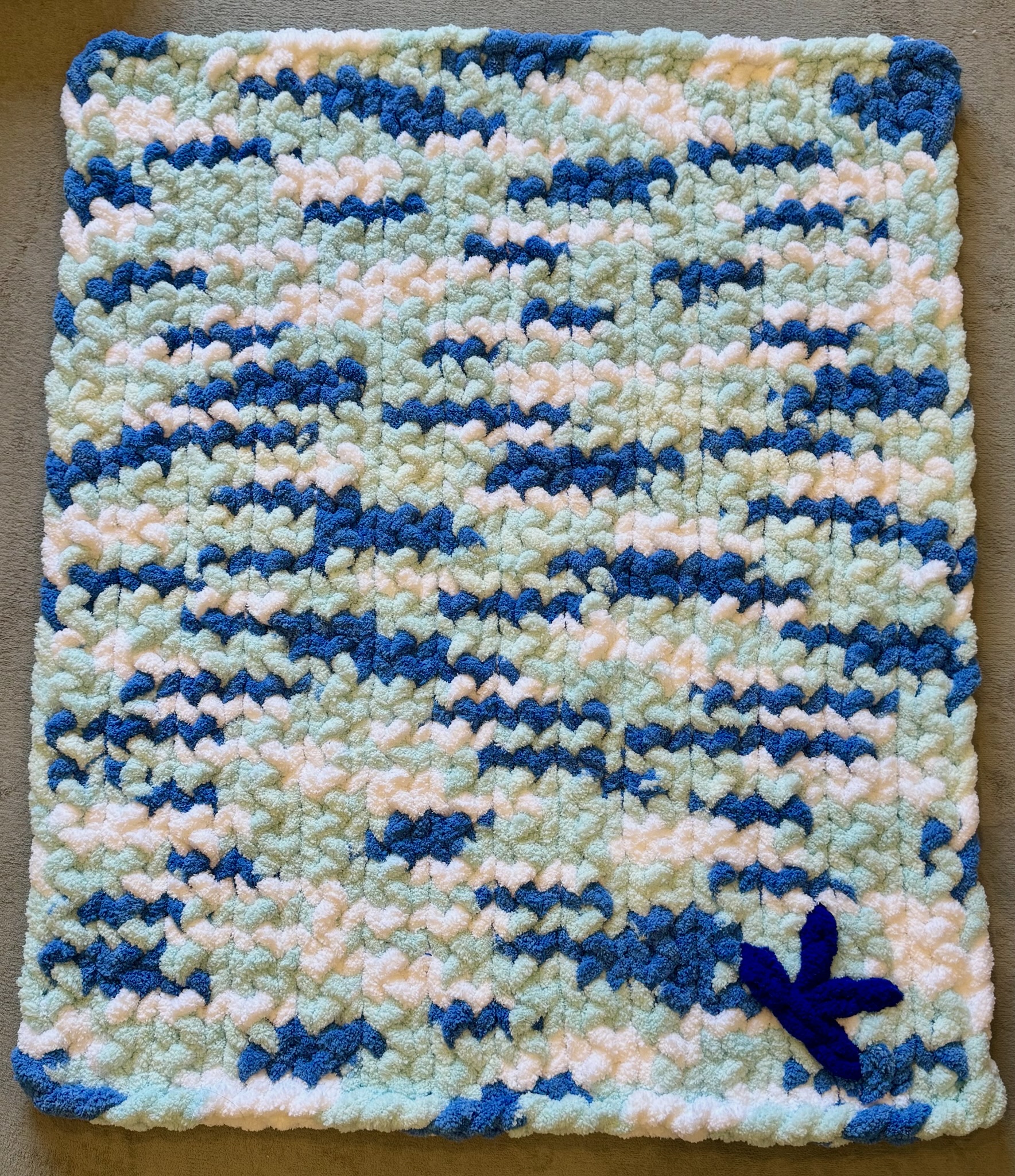 Custom chunky knit creation