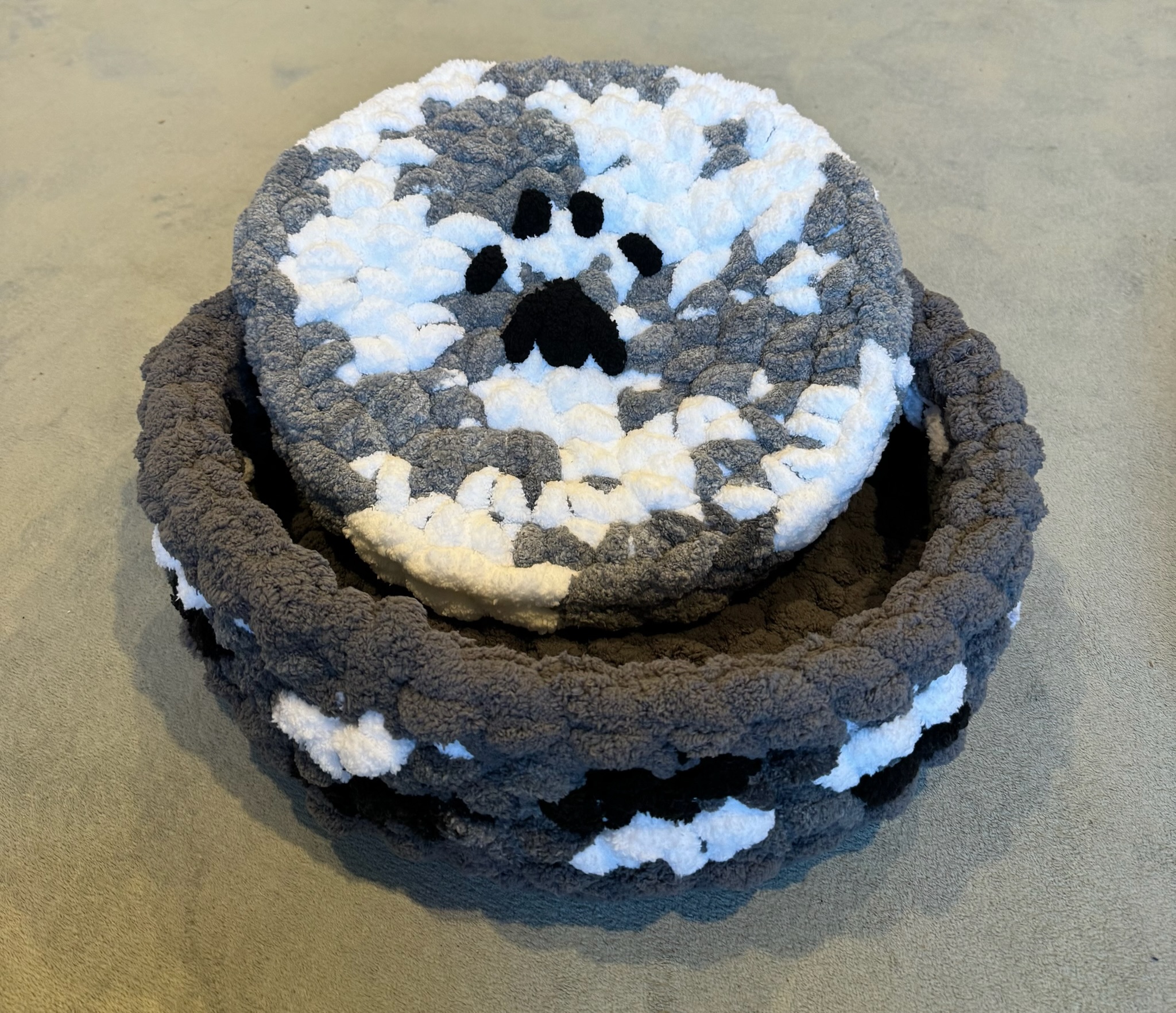 Custom chunky knit creation