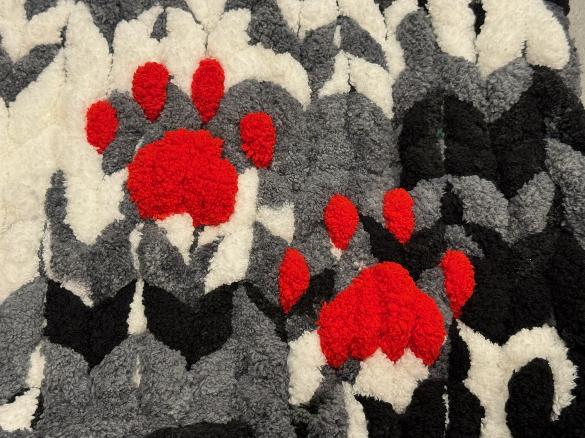 Custom chunky knit creation