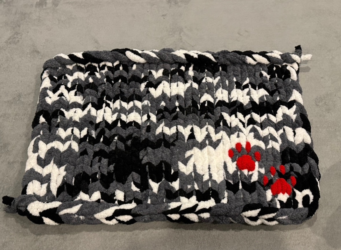 Custom chunky knit creation