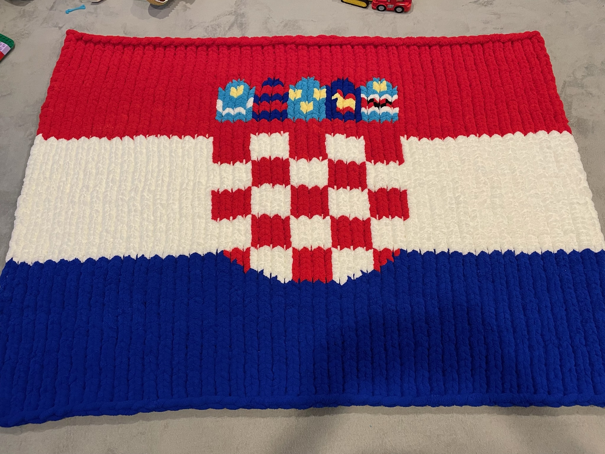 Custom chunky knit creation